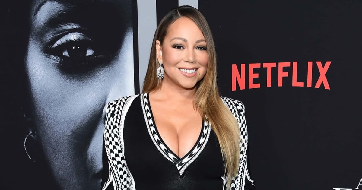 Mariah Carey at the premiere of Tyler Perry's 'A Fall From Grace' (Getty Images)
