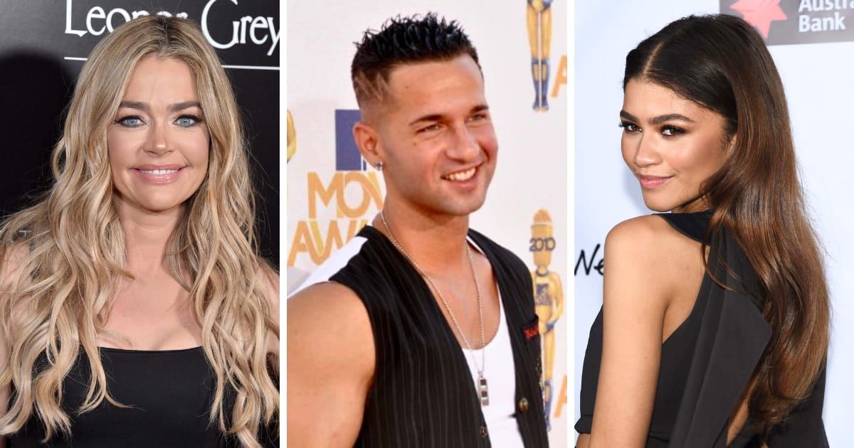 Celebs like Denise Richards, Mike Sorrentino, and Zendaya were on 'Dancing With The Stars' but appeared relatively early in the show's nearly two decade run (Getty Images)