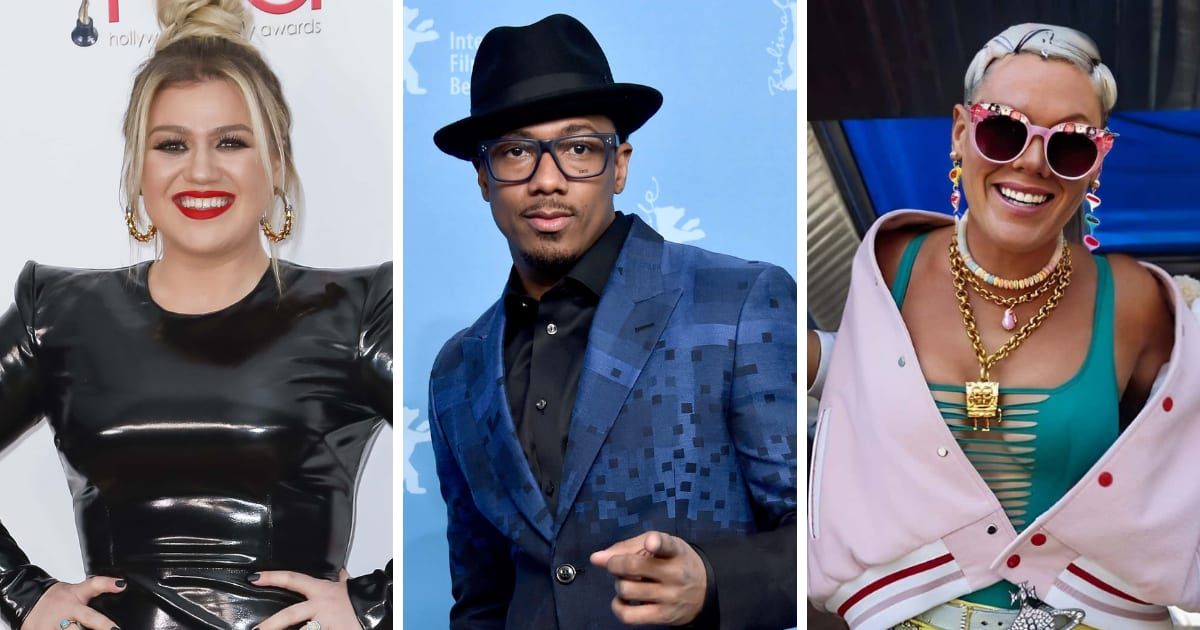 Kelly Clarkson, Nick Cannon, and singer Pink have revealed the diversity of parenting approaches even among celebs (Getty Images)