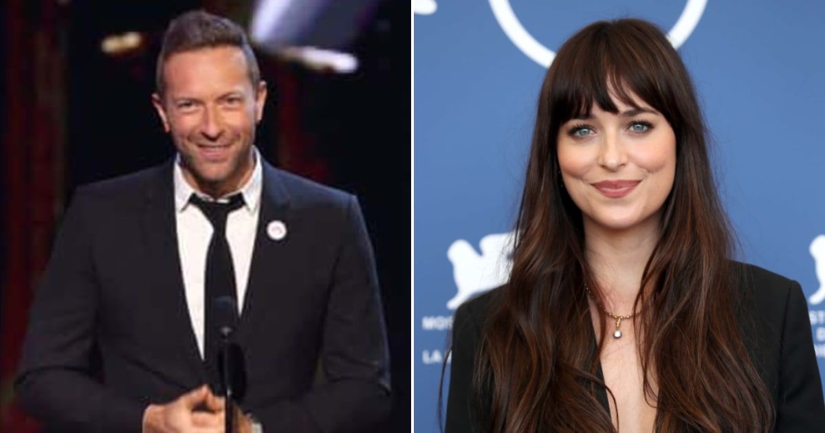 Chris Martin uses his 'humor and wisdom' to cheer up Dakota Johnson (Getty Images)