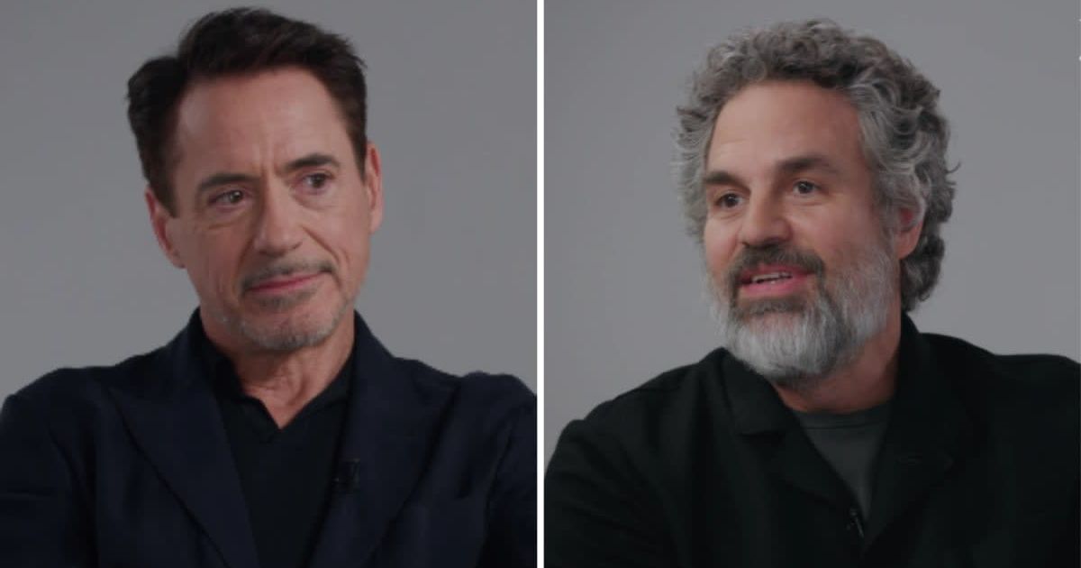 Robert Downey Jr thinks that his 'Avengers' co-star Mark Ruffalo is 'bangable' (Variety/YouTube)