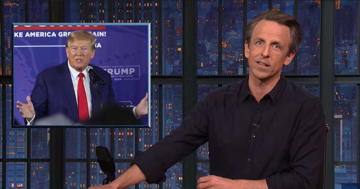 Seth Meyers rips into former POTUS Donald Trump for wanting to 'redo' 2020 elections (Late Night with Seth Meyers)