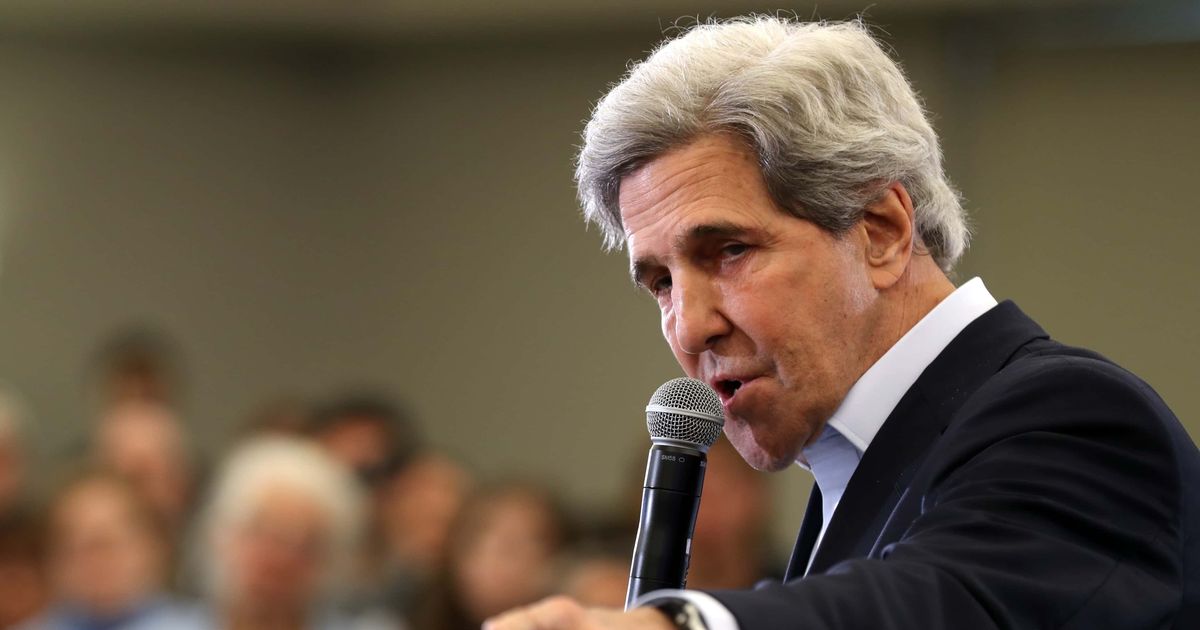 Former Secretary of State John Kerry spoke about US policy regarding coal power facilities at the Climate Change Conference in Dubai (Getty Images)