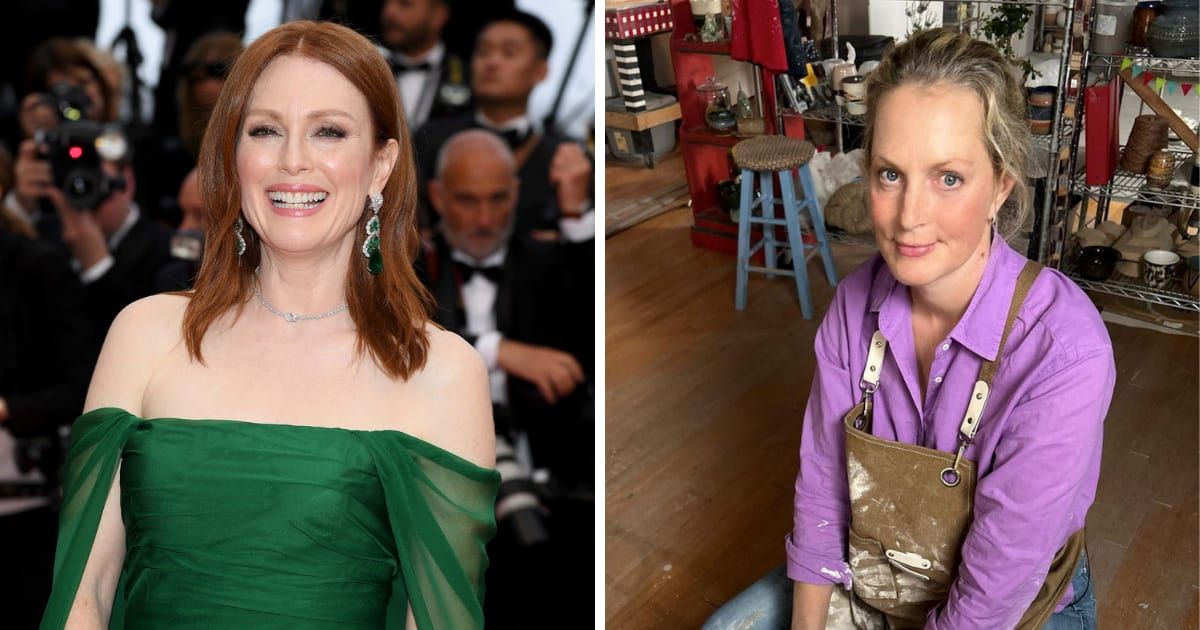 Ali Wentowrth and Julianne Moore have endured a long friendship over the years (@therealaliwentworth/Instagram & Getty Images)