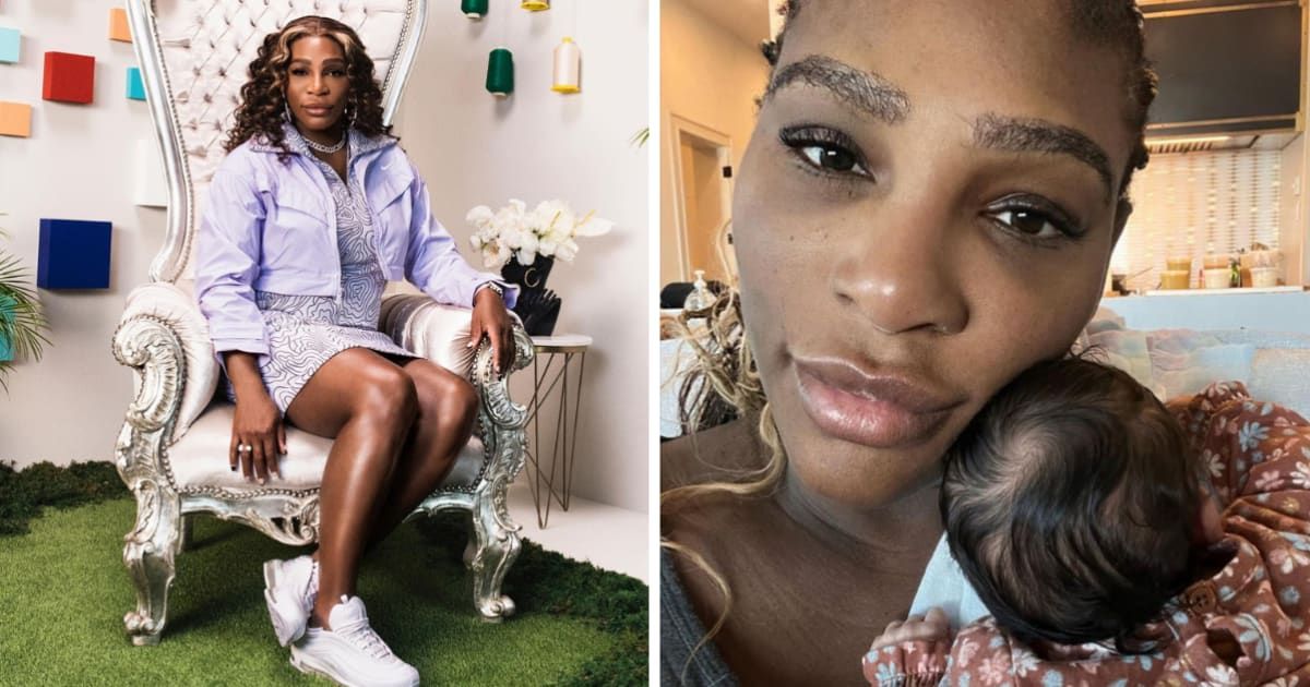 Serena Williams recently gave birth to her second daughter Adira River in August (Instagram@serenawilliams)