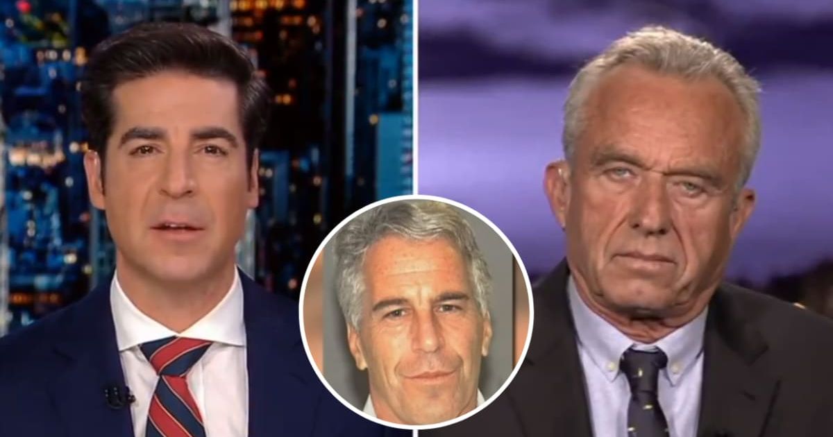 Outrage ensues as  Robert F Kennedy Jr drops bombshell revelation about Jeffrey Epstein's jet with Fox News' Jesse Watters