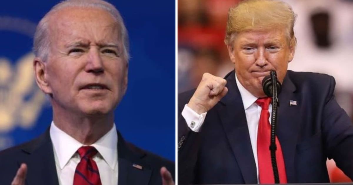 Internet shreds Biden as POTUS says he's 'not sure' if he would be running for re-election if Trump wasn't in the race
