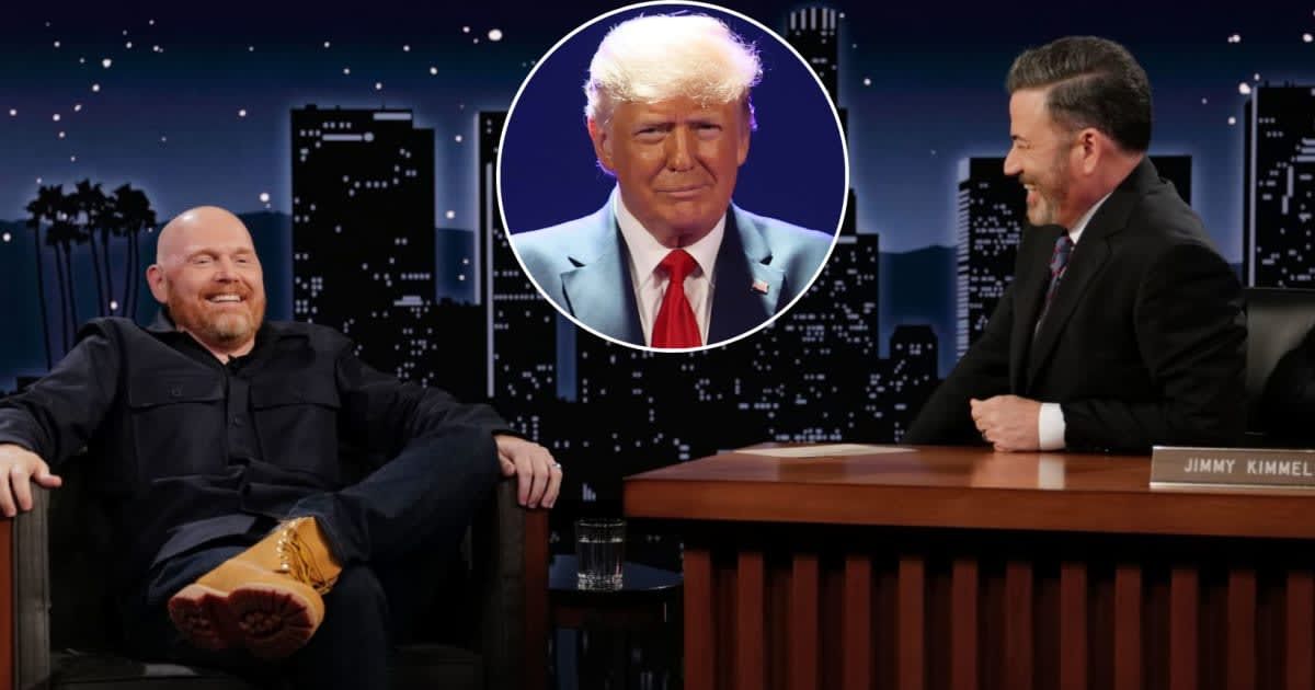 Bill Burr makes deadly jokes about Donald Trump (Jimmy Kimmel Live)