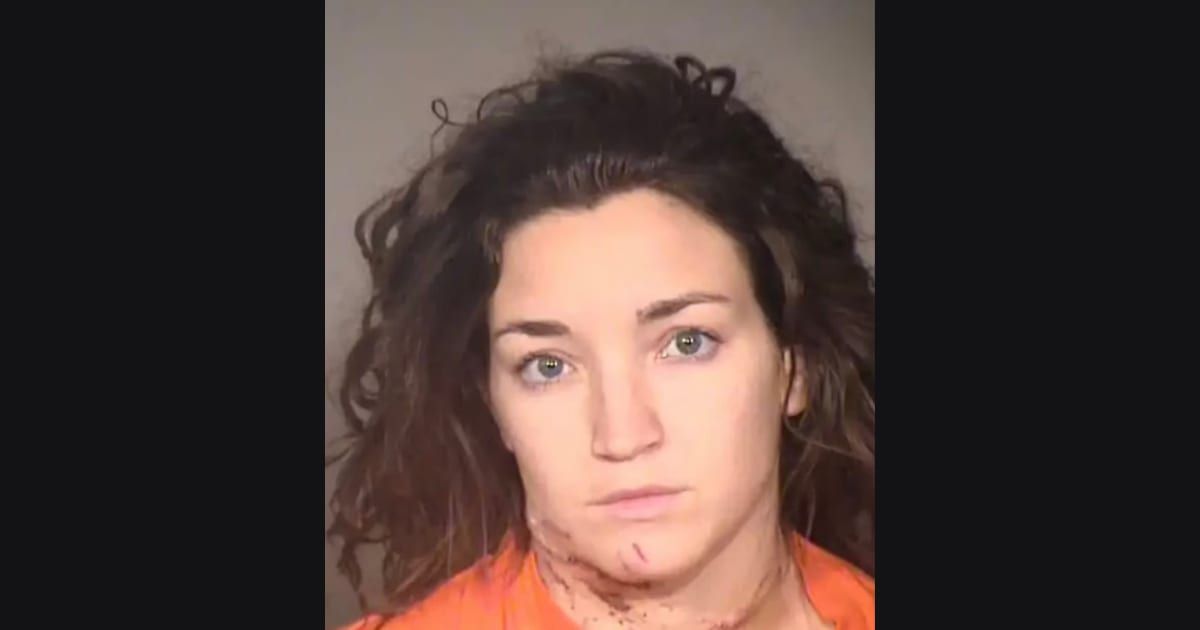 Bryn Spejcher only attacked her boyfriend, stabbing him 108 times, because of cannabis-induced psychosis, according to expert testimony (Ventura County Sheriff's Department)