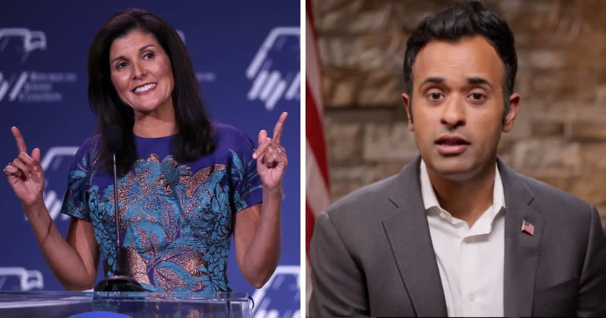 Fourth GOP Debate: Internet backs Nikki Haley as she declines to respond to Vivek Ramaswamy's handwritten sign calling her ‘corrupt’