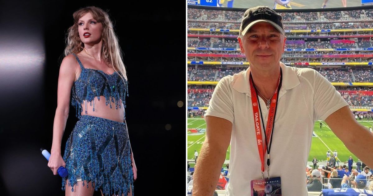 Taylor Swift has recalled how Kenny Chesney helped her when she was a budding musician (@taylornation/Instagram, @kennychesney/Instagram)