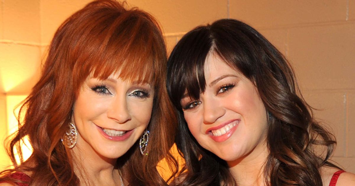 Reba McEntire and Kelly Clarkson are reportedly good friends even after singer's divorce from Reba's stepson (Getty Images)