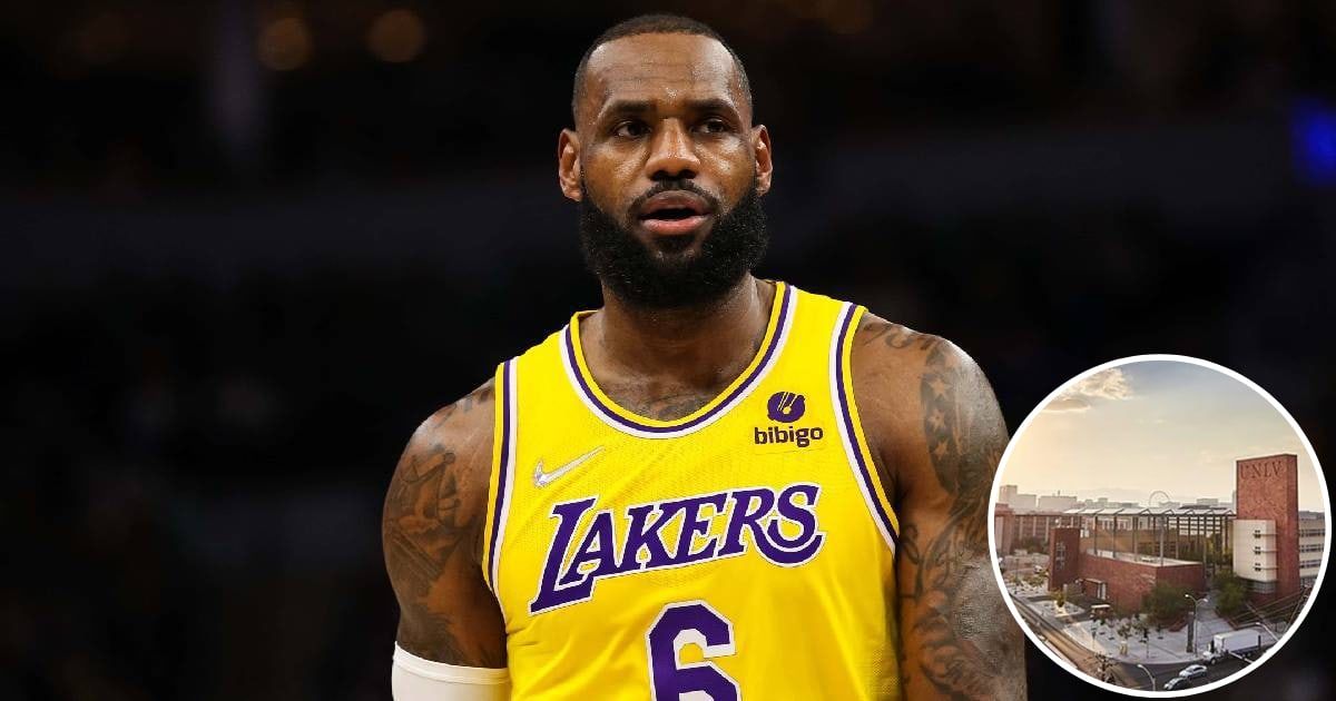 LeBron James addressed the UNLV mass shooting at the press conference ahead of the semifinals (Getty Images, UNLV)