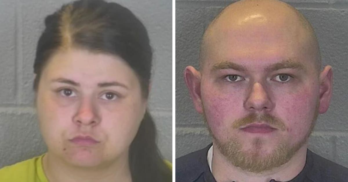 Silas Perry died just days after Kelsey Harrington and her husband were visited by a state worker for leaving him alone in a hot car (Tippecanoe County Sheriff’s Office)