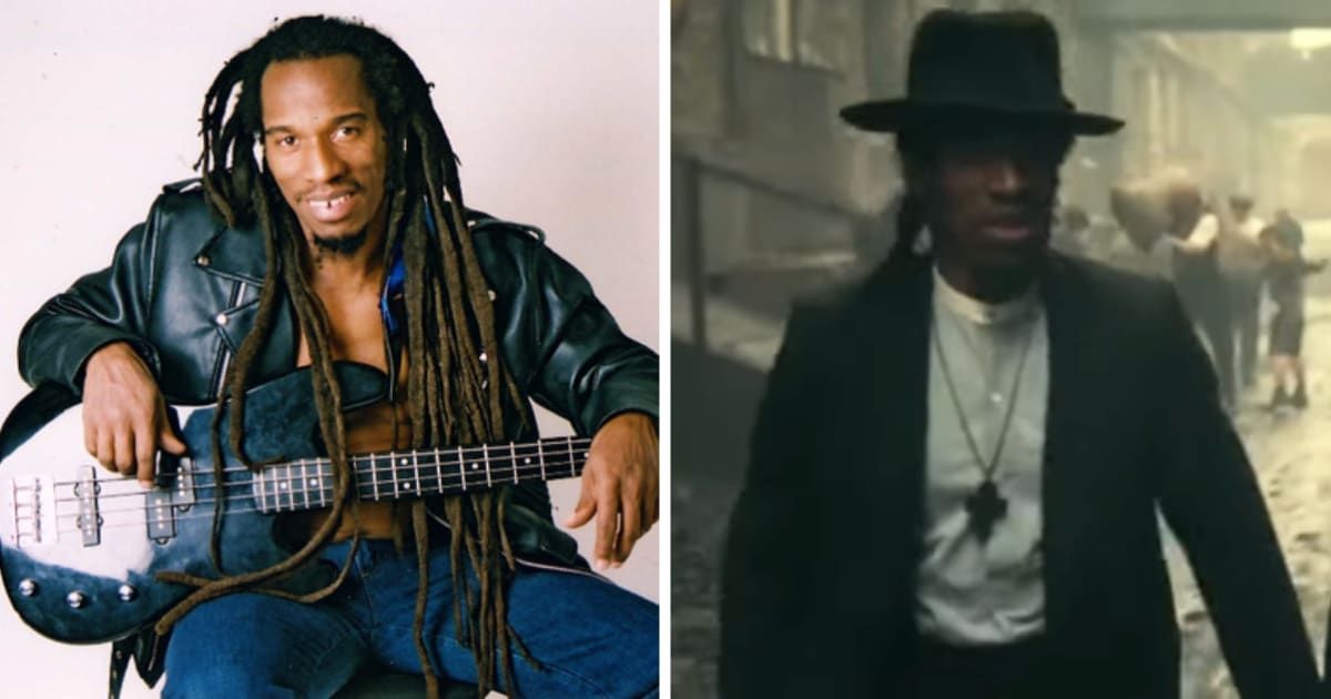 Benjamin Zephaniah heightened his profile as an actor when he appeared on 'Peaky Blinders' as Jeremiah Jesus (X@BZephaniah and YouTube/Takes Blinders)