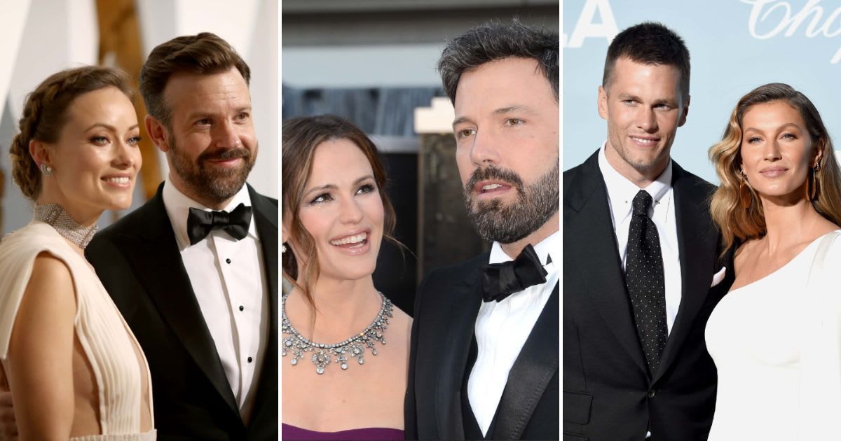 From Jason Sudeikis supporting Olivia Wilde to Ben Affleck's trust in Jennifer Garner to Gisele Bunchden defending Tom Brady, these celebs showed what it takes to stand by their loved ones (Getty Images)