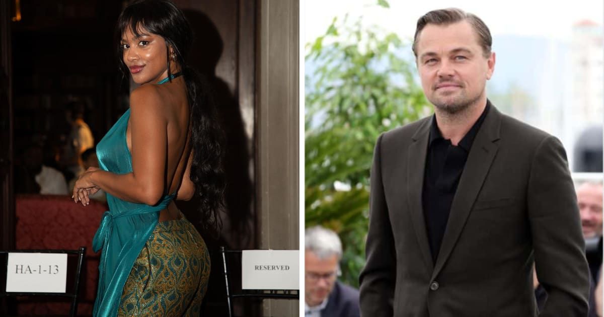Jordan Emanuel wasn't enamored with Leonardo DiCaprio (@jordy_jor/Instagram, Gettyimages)