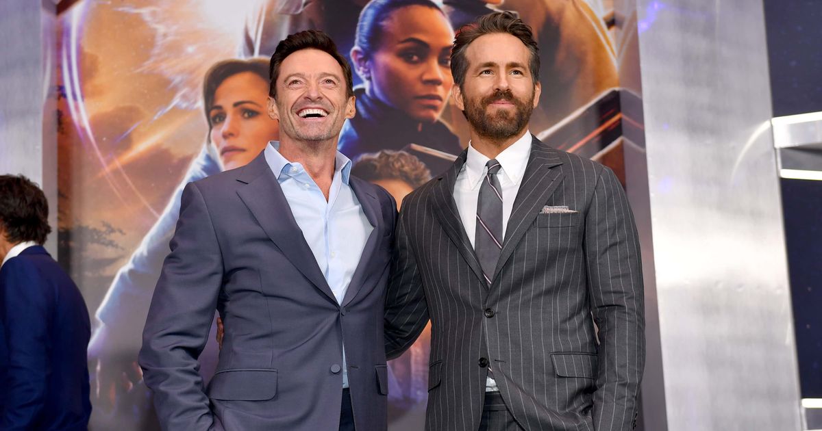 Hugh Jackman playfully teased Ryan Reynolds after a 'Deadpool 3' set photo leak (Getty Images)