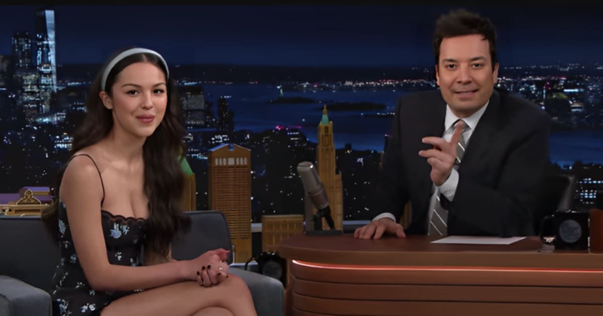 Olivia Rodrigo talks about her album 'GUTS' scoring six Grammy nominations on 'The Tonight Show with Jimmy Fallon' (@fallontonight/Youtube)