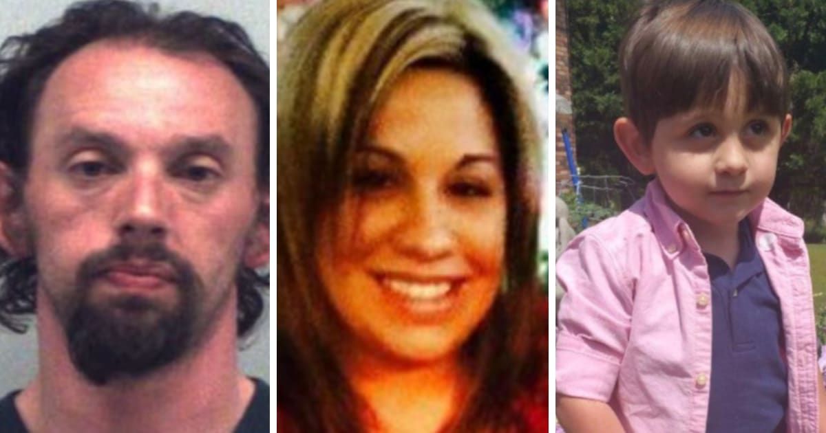 Brandon Williams (L) apparently heard voices in his head just days before the murder (Gwinnett County Police and GoFundMe)