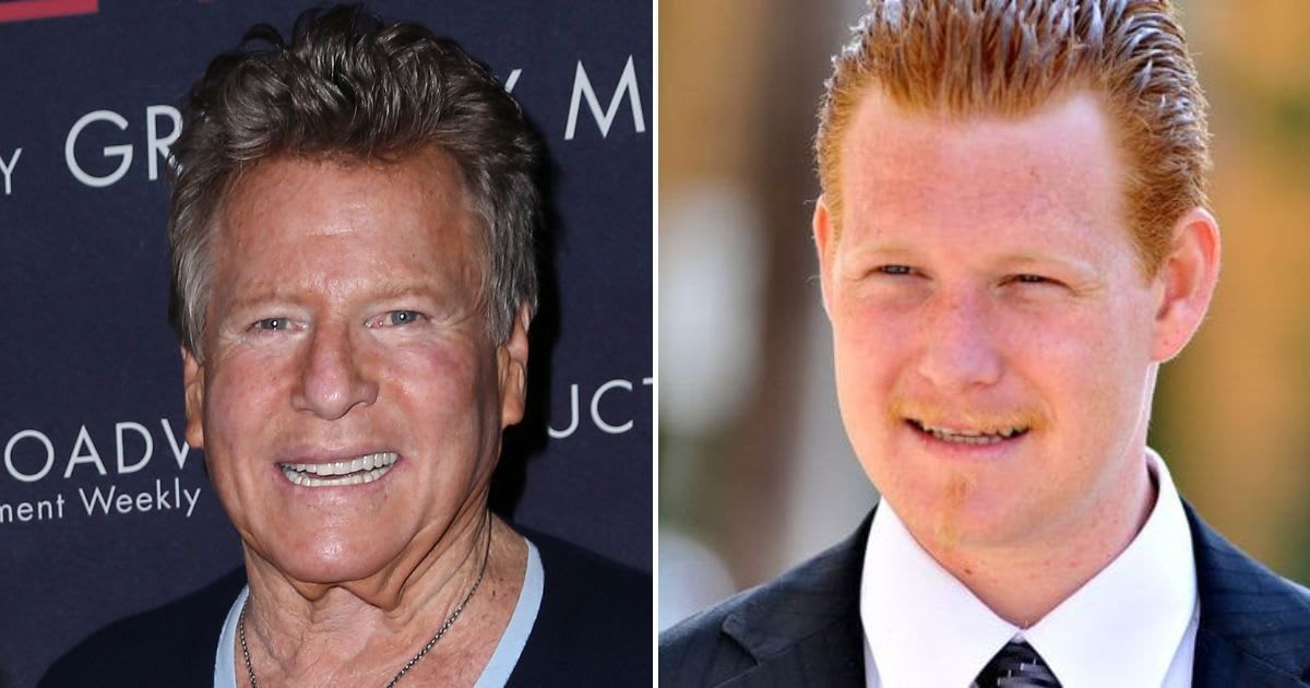 Actor Ryan O'Neal (L) named his troubled son Redmond as the only beneficiary of his trust (Getty Images)