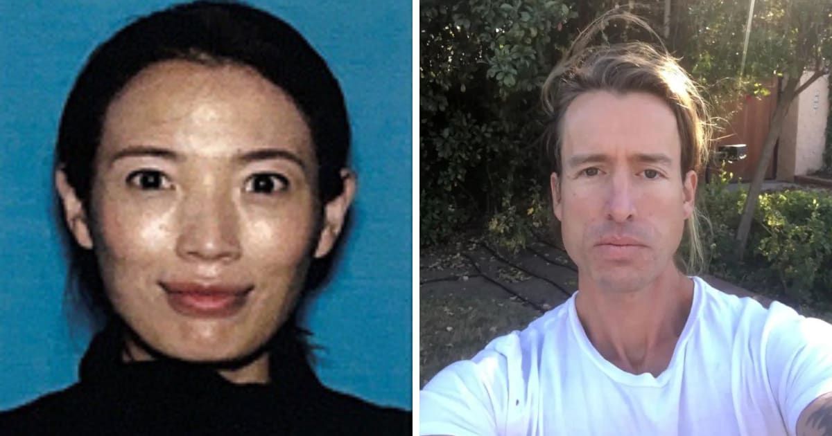 Samuel Haskell is accused of murdering his wife Mei Haskell and her parents (Los Angeles Police Department, Samuel Haskell Jr/Facebook)