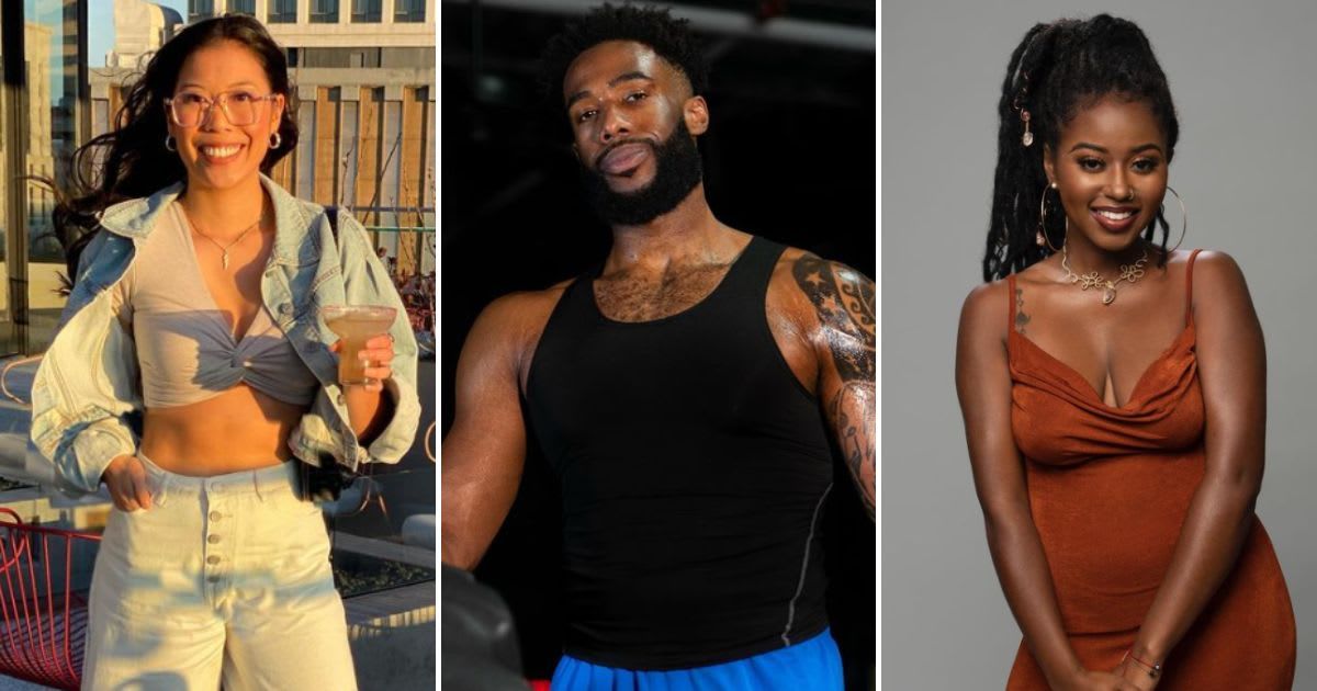 'Cosmic Love' cast members Theresa Vongkhamchanh, Noel Allen and  Jazmin Potts (@theresavoguekhamchanh, @superfitnoel, @jazz.thegem/Instagram)