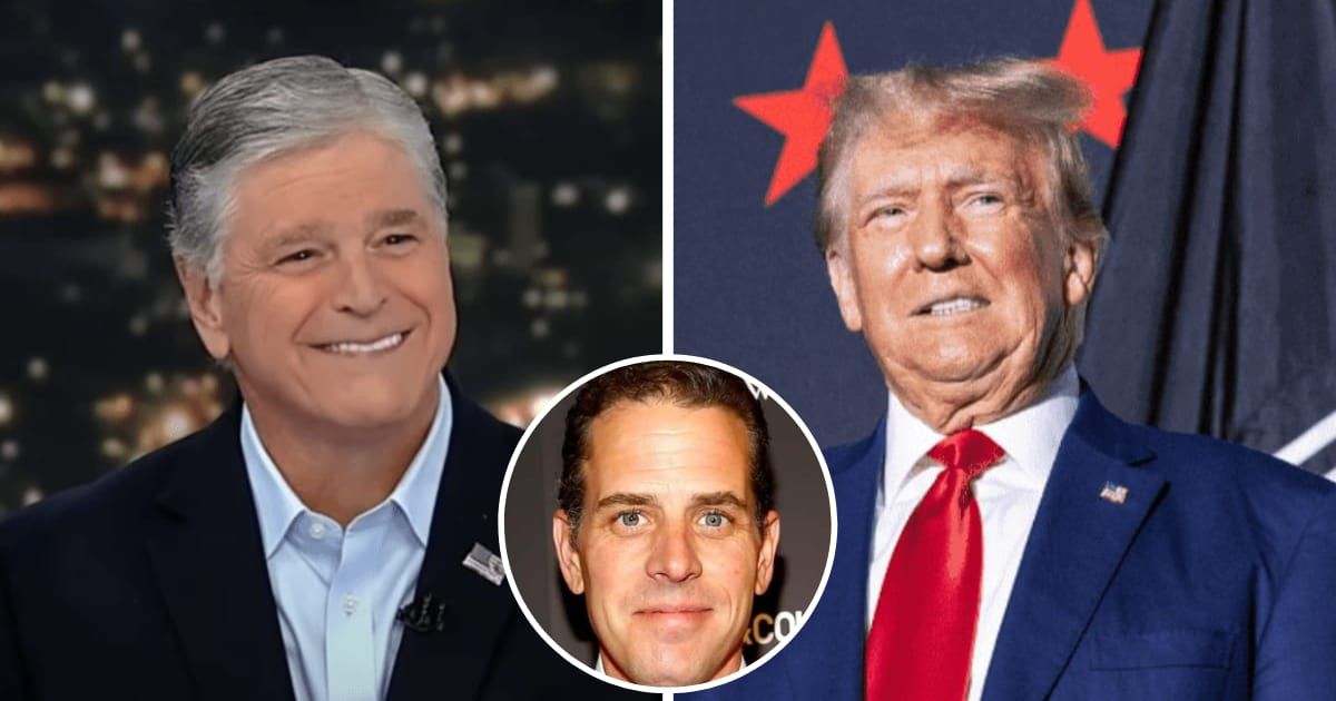 Internet hails Donald Trump as Fox News anchor Sean Hannity shares ex-POTUS' response to Hunter Biden's 'scandals'