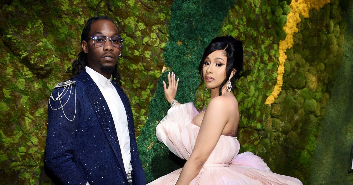Cardi B returned to the spotlight after unfollowing her husband, Offset (Getty Images)