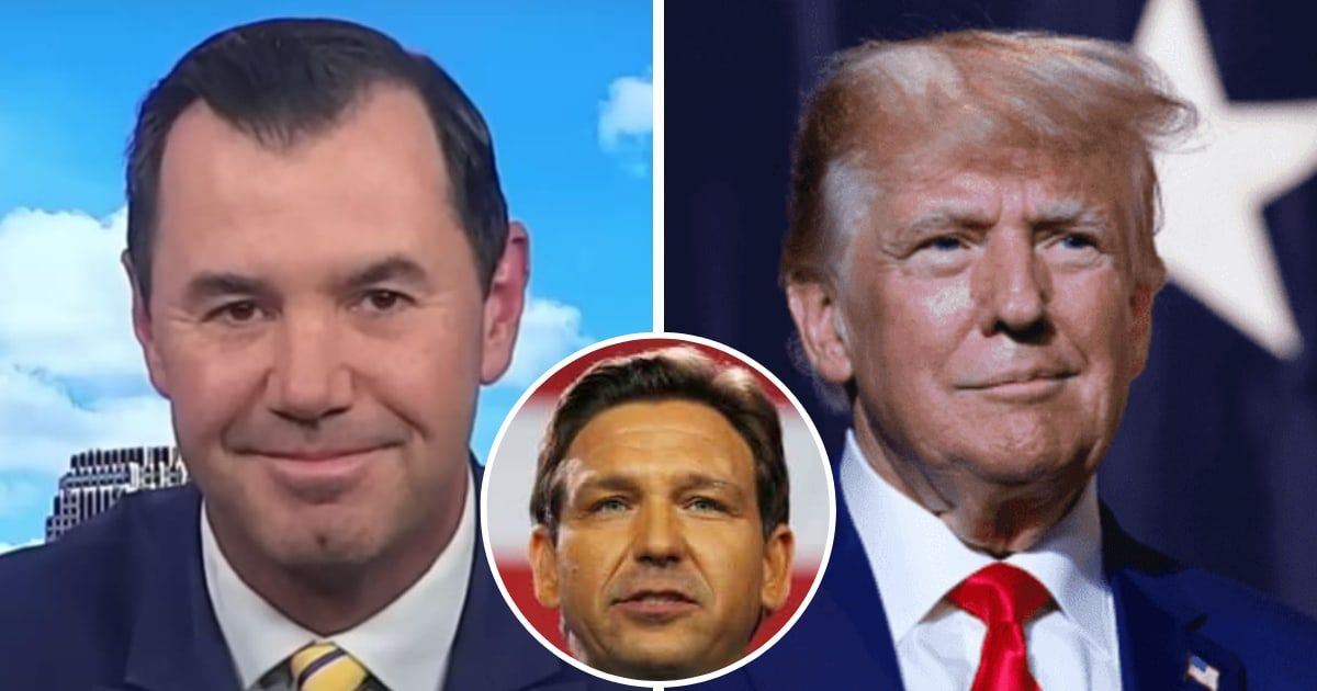 Fox News' Joe Concha stirs the pot with baseless dismissal of Donald Trump's claims about Ron DeSantis