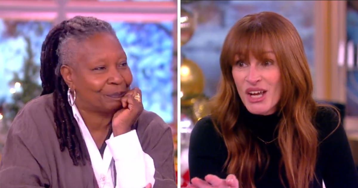 Julia Roberts hailed Whoopi Goldberg for her role in 'Ezra' (The View/X)