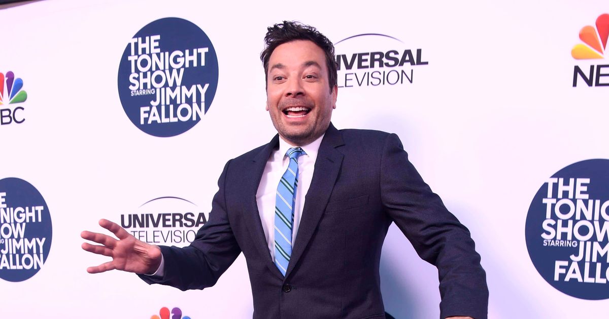 Jimmy Fallon has once again ignited the holiday spirit with a sneak peek into his upcoming festive musical skit 'Wrap Me Up' (Getty Images)