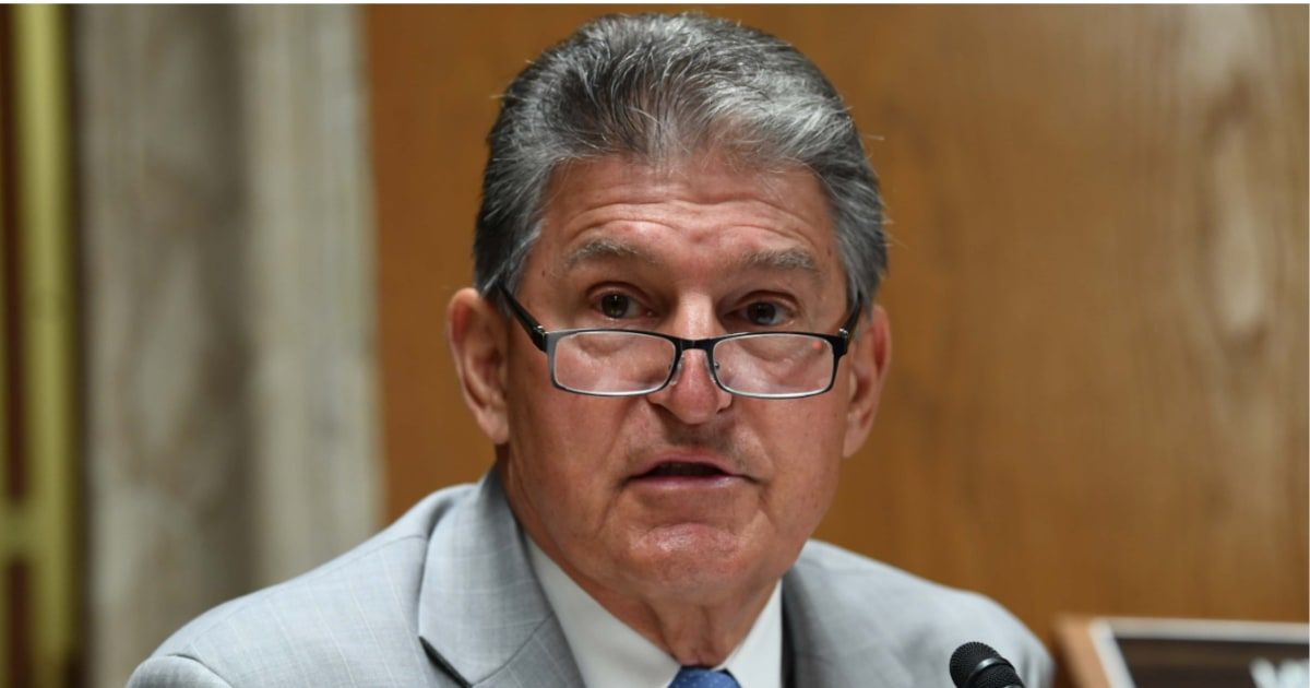 Senator Joe Manchin joked he could be a younger candidate than Joe Biden and Donald Trump (Getty Images)