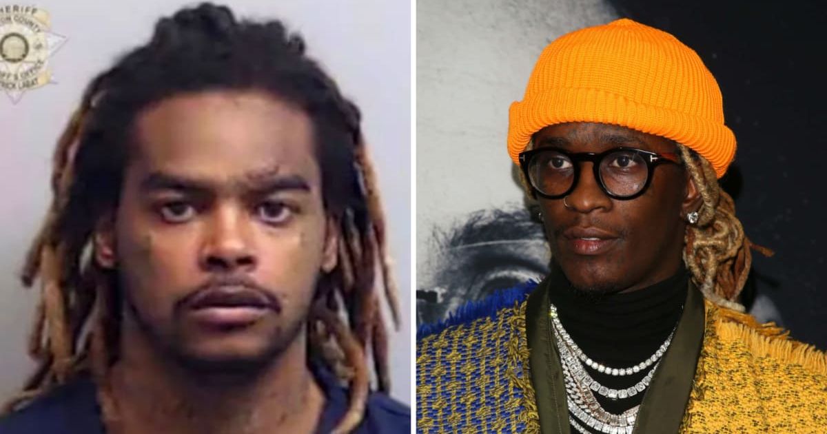 Co-defendant Shannon Stillwell was stabbed in prison halting Young Thug's YSL RICO trial (FCSC/Getty Images)