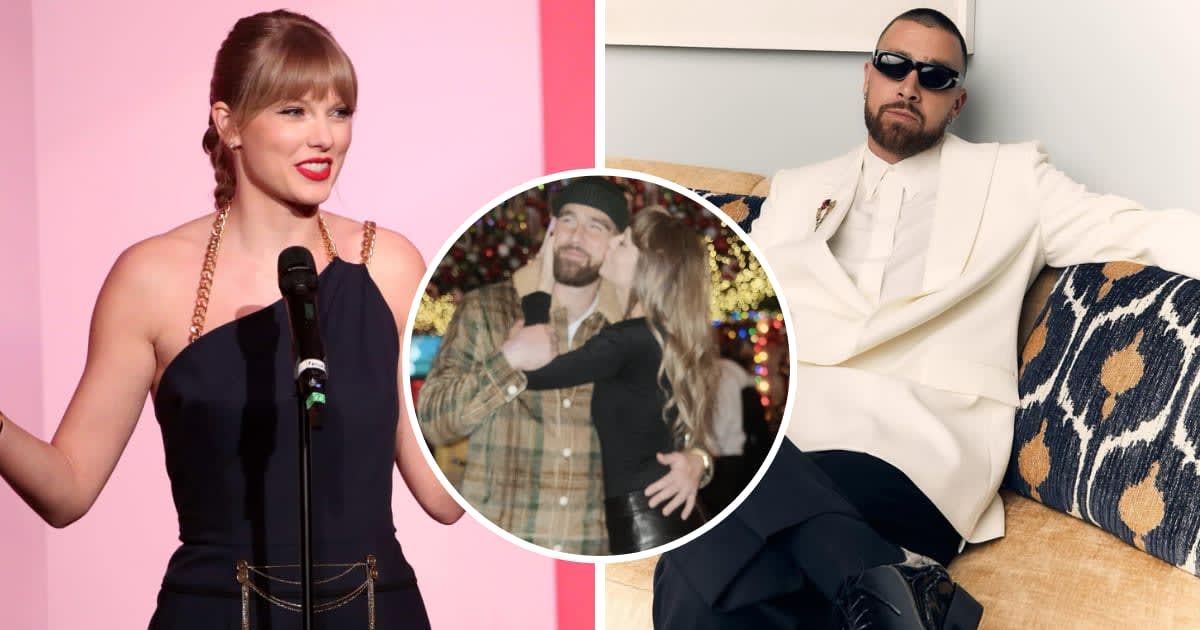 'They're the cutest': Fans swoon over adorable photo of Taylor Swift kissing Travis Kelce during post-game party