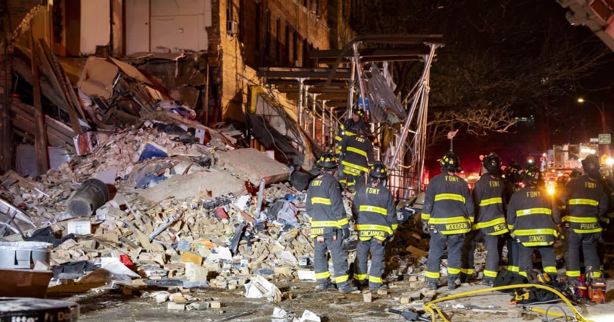 'You get what you vote for': Internet fumes as six-story building partially collapses in New York City