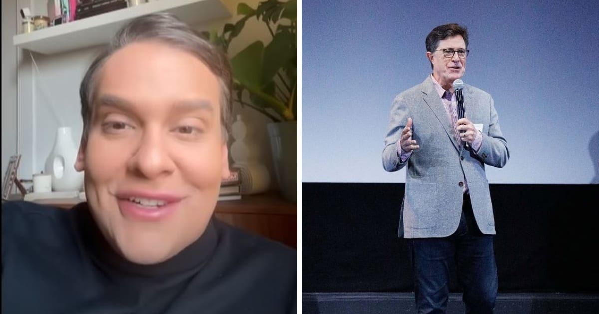 Stephen Colbert masterfully mocked Geroge Santos' newfound fame Cameo (The Late Show with Stephen Colbert)