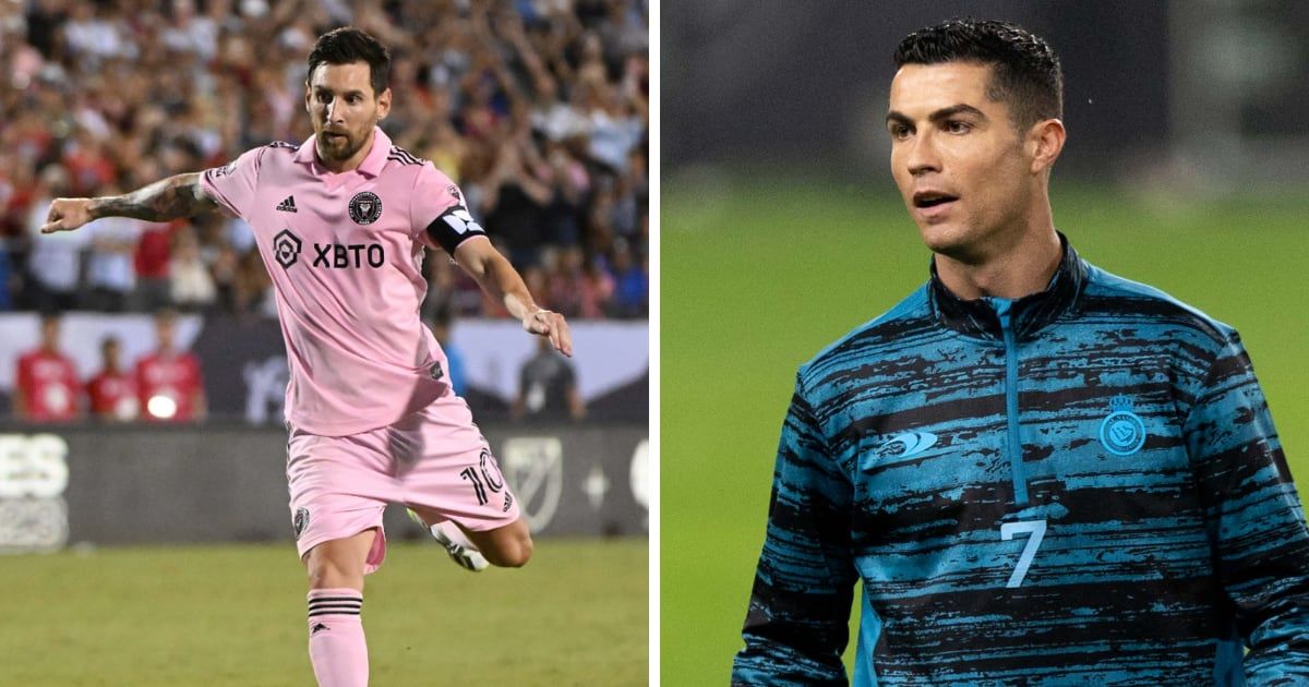 The rivalry between Messi (L) and Ronaldo (R) continues to captivate audiences globally (Getty Images)