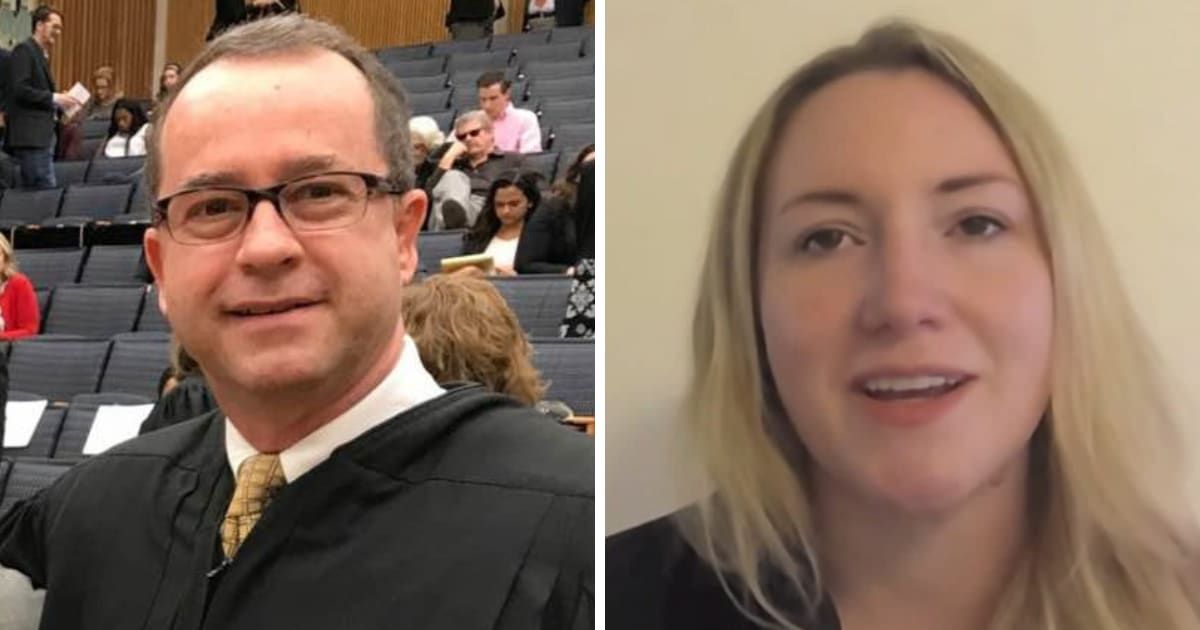 Judge John Devine's 2012 video boasting anti-abortion stand resurfaces as pregnant Kate Cox denied procedure in Texas (John P. Devine/Facebook, NBC News screenshot)