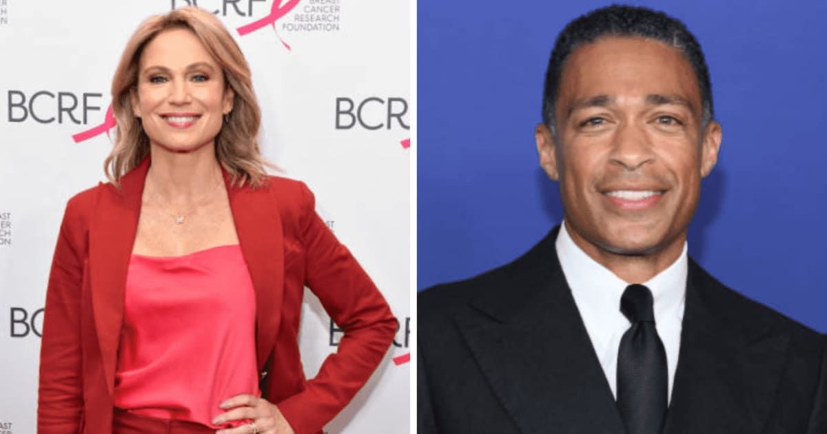 Amy Robach and TJ Holmes were pulled off the 'GMA' desk amid affair alleagtions in December, 2022 (Noam Galai & Dia Dipasupil/Getty Images)