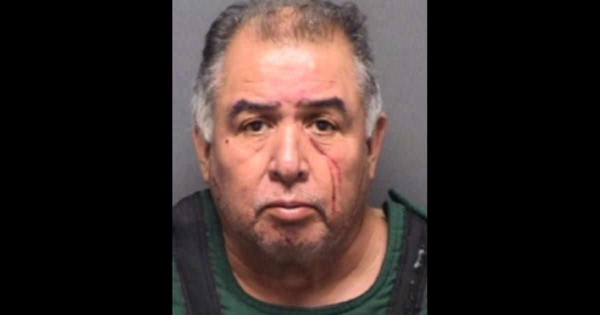When police found Martin Garcia at the scene, he appeared to have intentionally cut one of his wrists (Bexar County Jail)