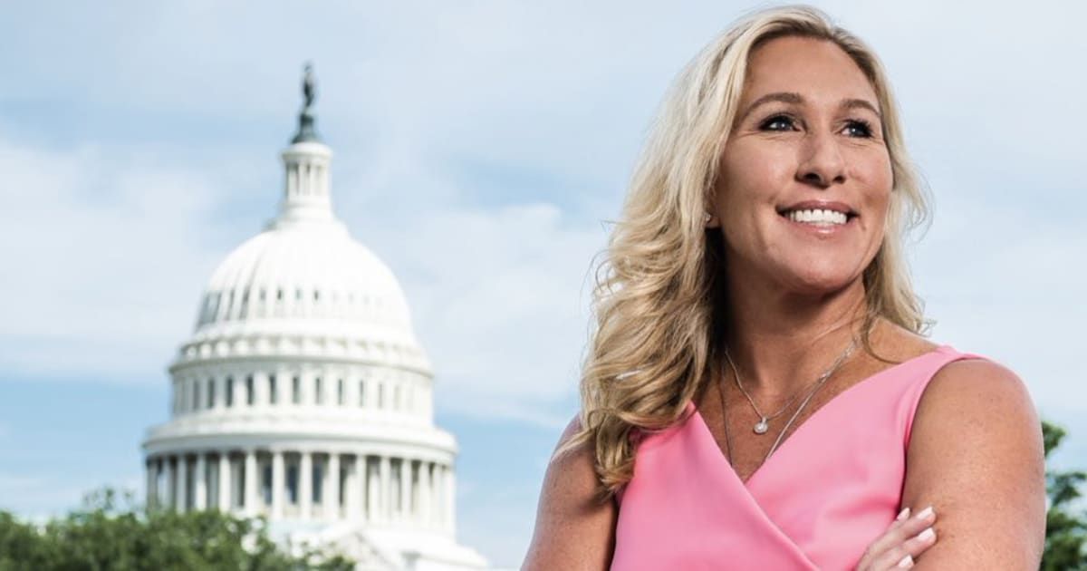Internet points fingers at Marjorie Taylor Greene as she criticizes Congress' 'low' approval rating