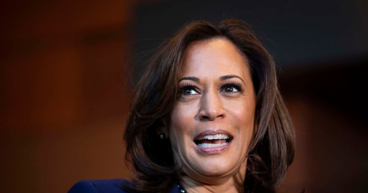 Kamala Harris' holiday party speech was interrupted by  a Democratic lawmaker (Getty Images)