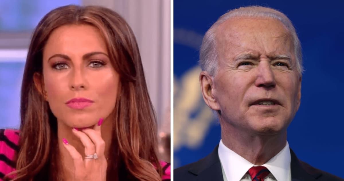 'The View's Alyssa Farah Griffin slammed as 'traitor' for posing with Biden at White House Christmas party
