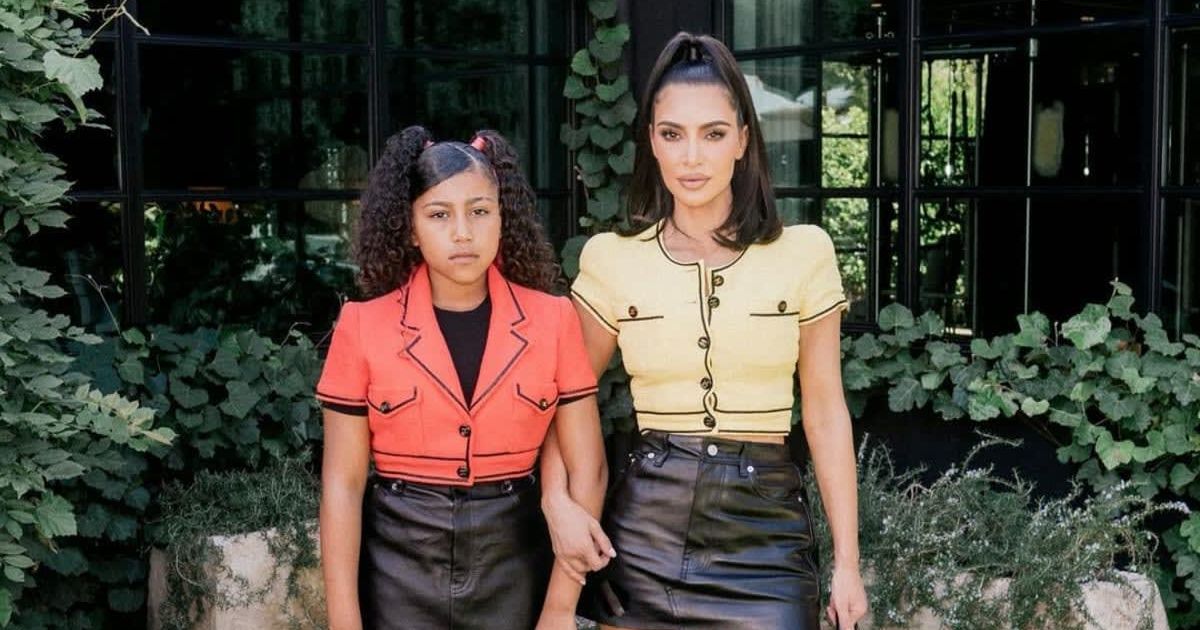 Kim Kardashian received flak online for her Christmas decor choices in her daughter North West's bedroom (Instagram/@kimkardashian)