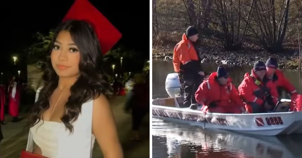 A team of 14 sonar techs using three boats were searching the pond before the body was found (Youtube/CBS Chicago)