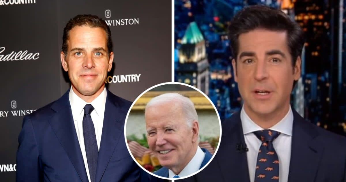 Hunter Biden dubbed 'gutless liar' as Jesse Watters slams him for claiming he has no 'financial relations' with Joe Biden at Capitol press conference