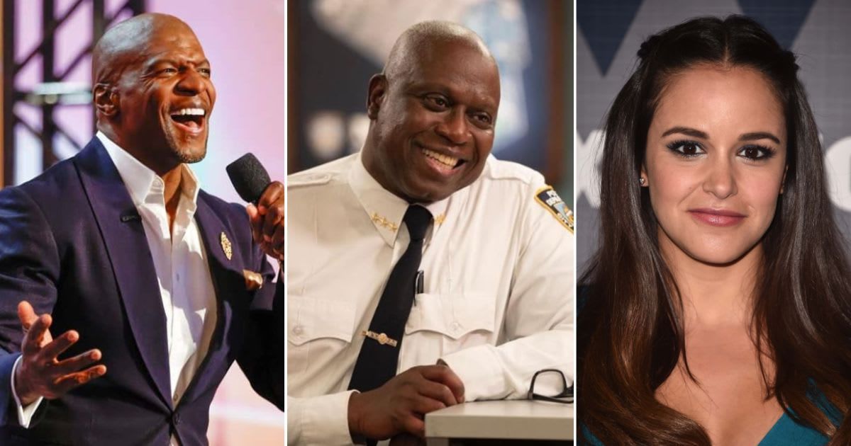 The cast of 'Brooklyn Nine-Nine', including Terry Crews and Melissa Fumero, paid tribute to their late co-star Andre Braugher (@agt/Instagram, @andrebraugher/Instagram, Getty Images)