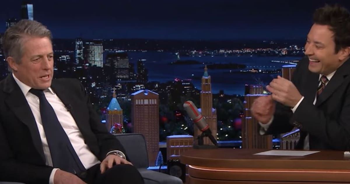 Hugh Grant humorously revealed his peculiar distaste for Christmas on 'The Tonight Show Starring Jimmy Fallon' (The Tonight Show Starring Jimmy Fallon)