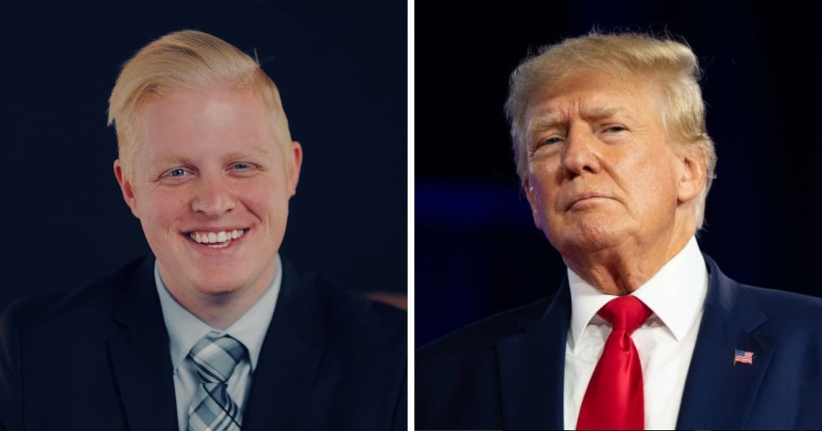 Pastor Joel Tenney, in a rally in Iowa, said that America should re-elect Donald Trump to change the country's 'spiritual state' (Joel Tenney/Facebook, Getty Images)